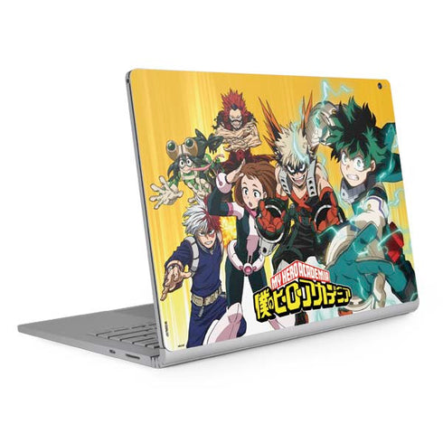 My Hero Academia Deku Squad Season 5 Surface Book 2 15in Skin